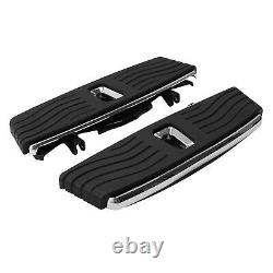 Rider Driver Floorboard Footboard Pegs Fit For Harley Touring Softail Deluxe
