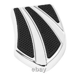 Rider Driver Floorboard Footrest Brake Pedal Pad Fit For Harley Touring 1993-Up
