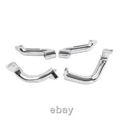Rider Driver Floorboard Mount Bracket Kit For Harley Street Glide 2014-16 Chrome