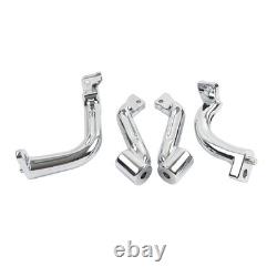 Rider Driver Floorboard Mount Bracket Kit For Harley Street Glide 2014-16 Chrome