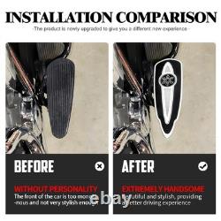 Rider Driver Floorboards Foot Pads For Indian Chief Roadmaster Vintage Chrome