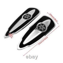 Rider Driver Floorboards Foot Pads For Indian Chief Roadmaster Vintage Chrome