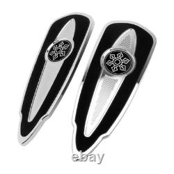 Rider Driver Floorboards Foot Pads For Indian Chief Roadmaster Vintage Chrome