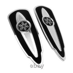 Rider Driver Floorboards Foot Pads For Indian Chief Roadmaster Vintage Chrome