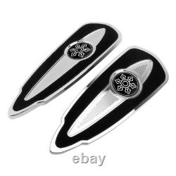 Rider Driver Floorboards Foot Pads For Indian Chief Roadmaster Vintage Chrome