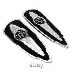 Rider Driver Floorboards Foot Pads For Indian Chief Roadmaster Vintage Chrome