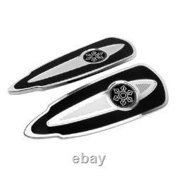 Rider Driver Floorboards Foot Pads For Indian Chief Roadmaster Vintage Chrome