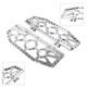 Rider Driver Floorboards Foot Peg For Harley Electra Glide Flht Flhtc Chrome
