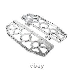 Rider Driver Floorboards Foot Peg For Harley Electra Glide FLHT FLHTC Chrome