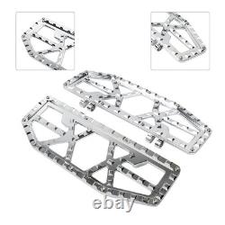 Rider Driver Floorboards Foot Peg Pedals FIT Harley Electra Glide FLHT FLHTC