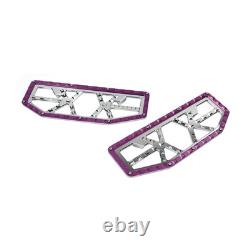 Rider Driver Floorboards Foot Peg Pedals FITS Harley Electra Glide FLHT FLHTC