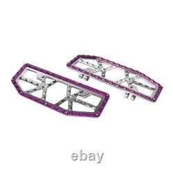 Rider Driver Floorboards Foot Peg Pedals FITS Harley Electra Glide FLHT FLHTC