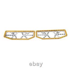 Rider Driver Floorboards Foot Peg Pedals For Harley Electra Glide FLHT Chrom+Gol