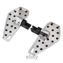 Rider Driver Floorboards Footboards For Honda Gold Wing GL 1800 01-2024 Chrome