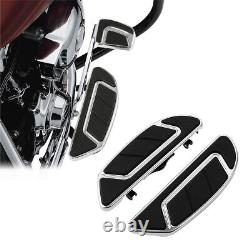 Rider Driver Footboard Floorboard Fit For Harley Electra Street Road Glide 86-23