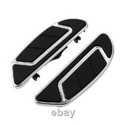 Rider Driver Footboard Floorboard Fit For Harley Electra Street Road Glide 86-23