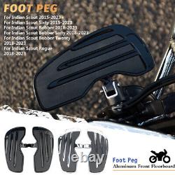 Rider Floorboard Front Footrest Pedal For Indian Scout Bobber/Sixty/Twenty Rogue