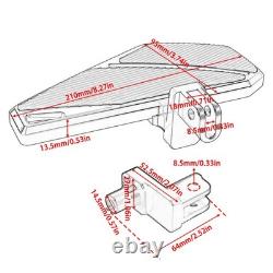 Rider Floorboards Foot Boards For Indian Chief/Dark Horse Chief Bobber 2022-2023