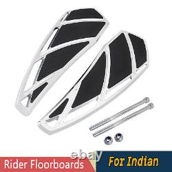 Rider Floorboards Footboards For Indian Pursuit Elite/Springfield/Vintage/Chief