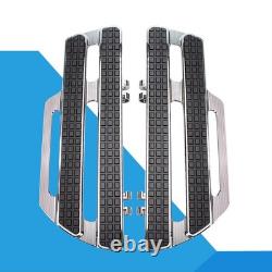 Rider Floorboards Footpegs For Harley Softail Fat Boy Deluxe Road Street Glide