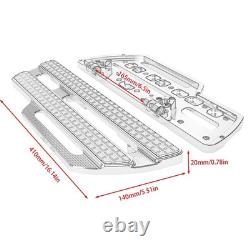 Rider Floorboards Footpegs For Harley Softail Fat Boy Deluxe Road Street Glide