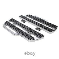 Rider Floorboards Footpegs For Harley Softail Fat Boy Deluxe Road Street Glide