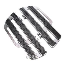 Rider Floorboards Footpegs For Harley Softail Fat Boy Deluxe Road Street Glide