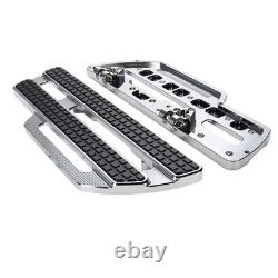 Rider Floorboards Footpegs For Harley Softail Fat Boy Deluxe Road Street Glide