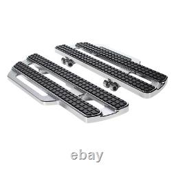 Rider Floorboards For Harley 12-16 Dyna/86-17 Softail/1986-ON Touring Footboards