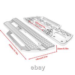 Rider Floorboards For Harley 12-16 FLD Dyna/86-17 FL Softail/86-ON Touring Trike