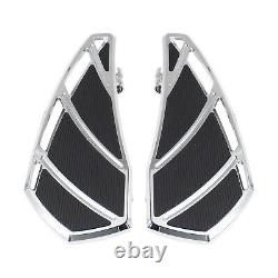 Rider Floorboards For Harley 12-16 FLD Dyna, 86-17 FL Softail, 86-ON Touring Trike