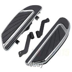 Rider Foot Floorboard Kit Chrome For 2012-2016 FLD/ 1986- Touring / 2008- Trike