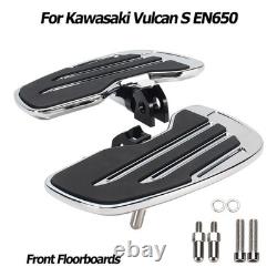 Rider Footboards Front Floorboards Wide Footpegs For Kawasaki Vulcan S EN650 15+