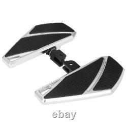 Rider Footpegs Chrome Floorboards For Harley Sport Glide FLSB Street Bob 2018-ON