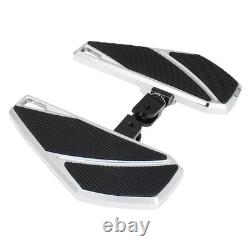 Rider Footpegs Chrome Floorboards For Harley Sport Glide FLSB Street Bob 2018-ON