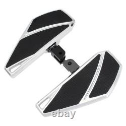 Rider Footpegs Chrome Floorboards For Harley Sport Glide FLSB Street Bob 2018-ON