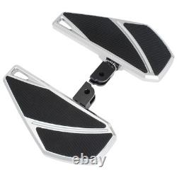 Rider Footpegs Chrome Floorboards For Harley Sport Glide FLSB Street Bob 2018-ON