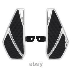 Rider Footpegs Chrome Floorboards For Harley Sport Glide FLSB Street Bob 2018-ON