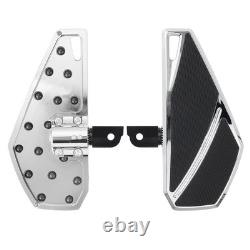 Rider Footpegs Chrome Floorboards For Harley Sport Glide FLSB Street Bob 2018-ON Rider Footpegs Chrome Floorboards For Harley Sport Glide FLSB Street Bob 2018-ON