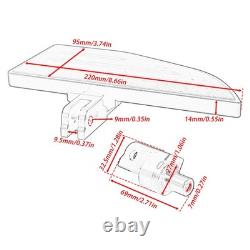 Rider Front Driver Floorboards Footboards For Honda Gold Wing GL1800 2001-2024