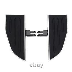 Rider Front Driver Floorboards Footboards For Honda Gold Wing GL1800 2001-2024