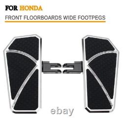 Rider Front Floorboards Foot Board Pegs Pedal For Honda Gold Wing GL1800 01-2024