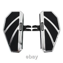 Rider Front Footboards Floor Boards For Kawasaki Vulcan S EN650 2015+ Footpegs