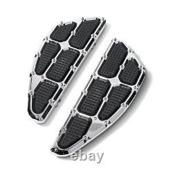 Roland Sands Design Moto Motorcycle Motorbike Traction Rider Floorboards Chrome