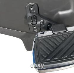 SHOW CHROME 41-425 Floorboard Relocators Passenger Black Spyder