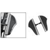 Set Of 2 Cnc Rear Footboard Mount Footboard For Harley Xl For Touring Models