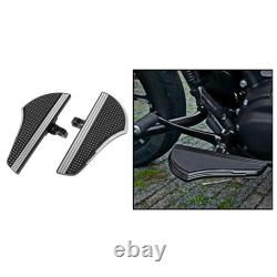 Set of 2 CNC Rear Footboard Mount Footboard for Harley XL for Touring Models