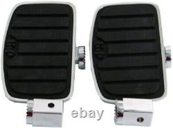 Show Chrome Cruiser Footrest Board System Non-Folding fits Honda VT750
