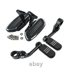 Streamline Passenger Floorboard 1-1/4'' Footpeg Peg For Harley Touring 1993-2020