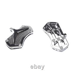 Vity's Design Diamond Passenger Floorboards Chrome